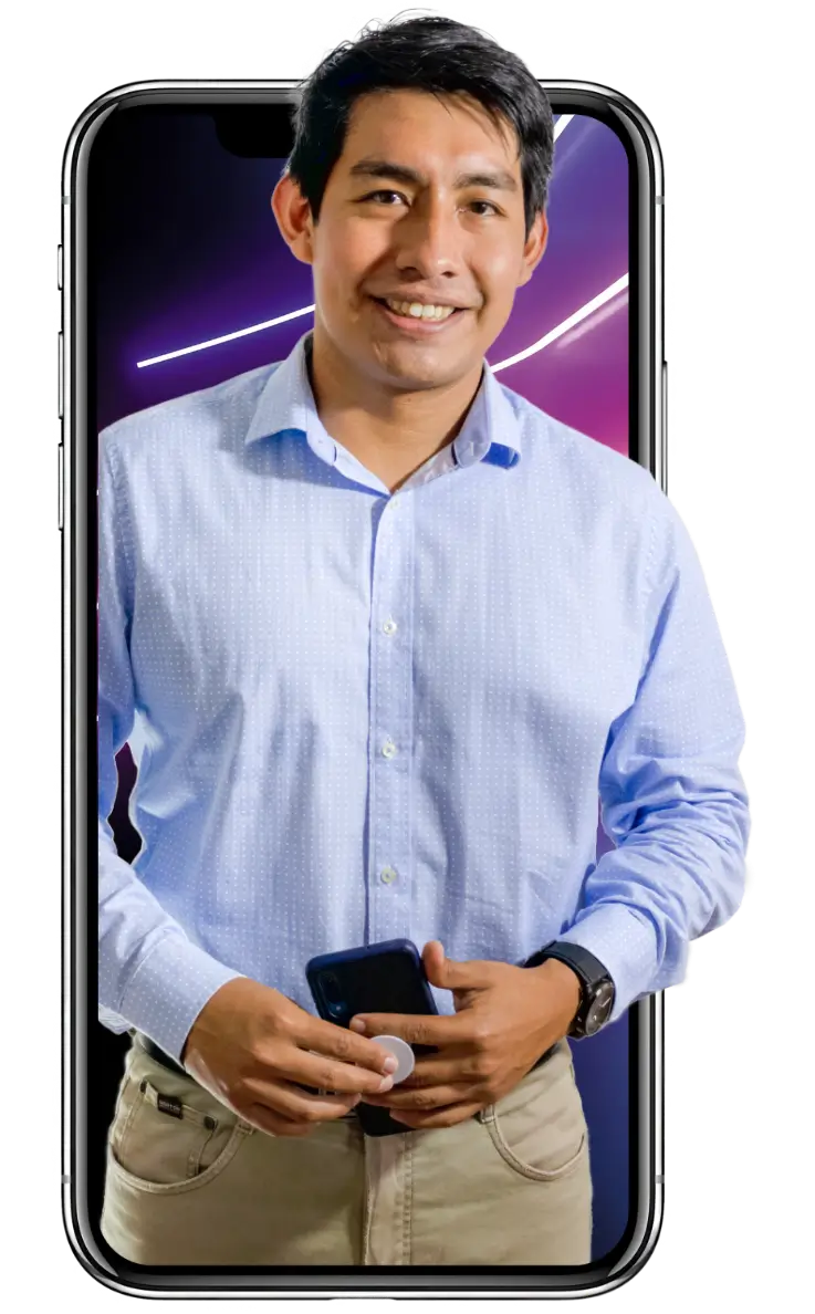 Dispositivos móviles mostrando plataforma Aspire e-learning